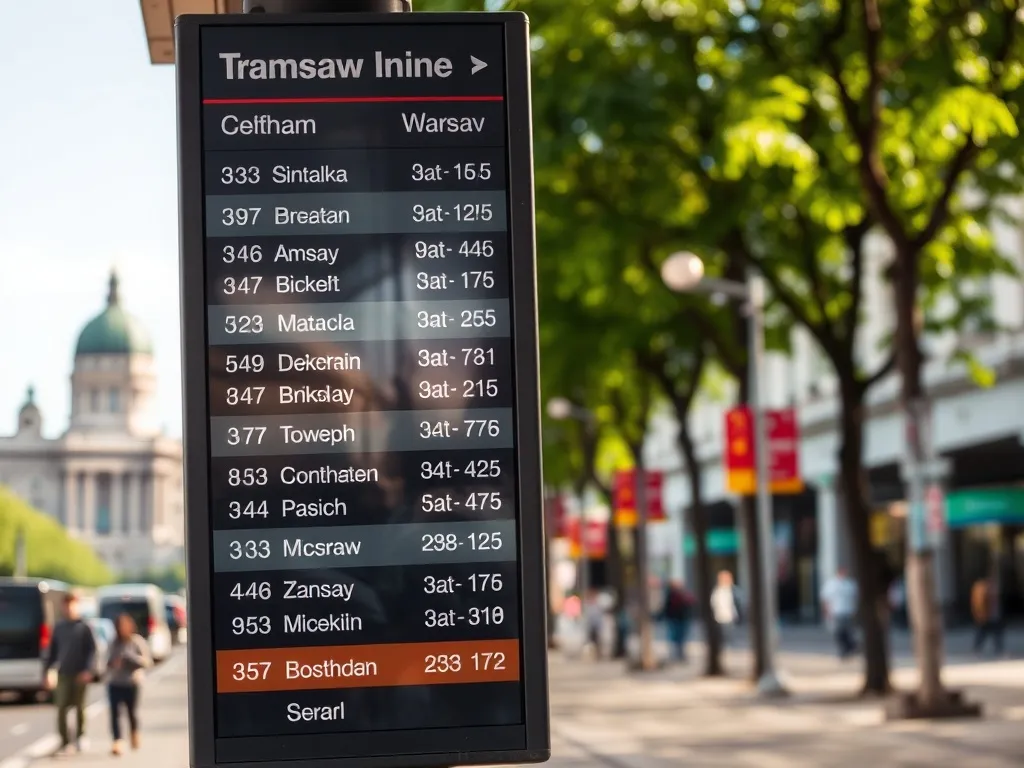 Rozkład jazdy ZTM Warszawa: jak sprawdzić aktualne informacje?