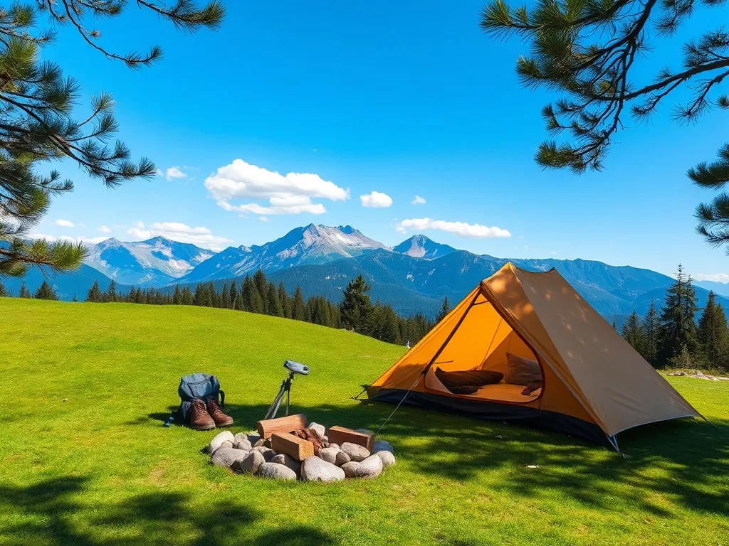 Pole namiotowe Karpacz: idealne miejsce na górski wypoczynek