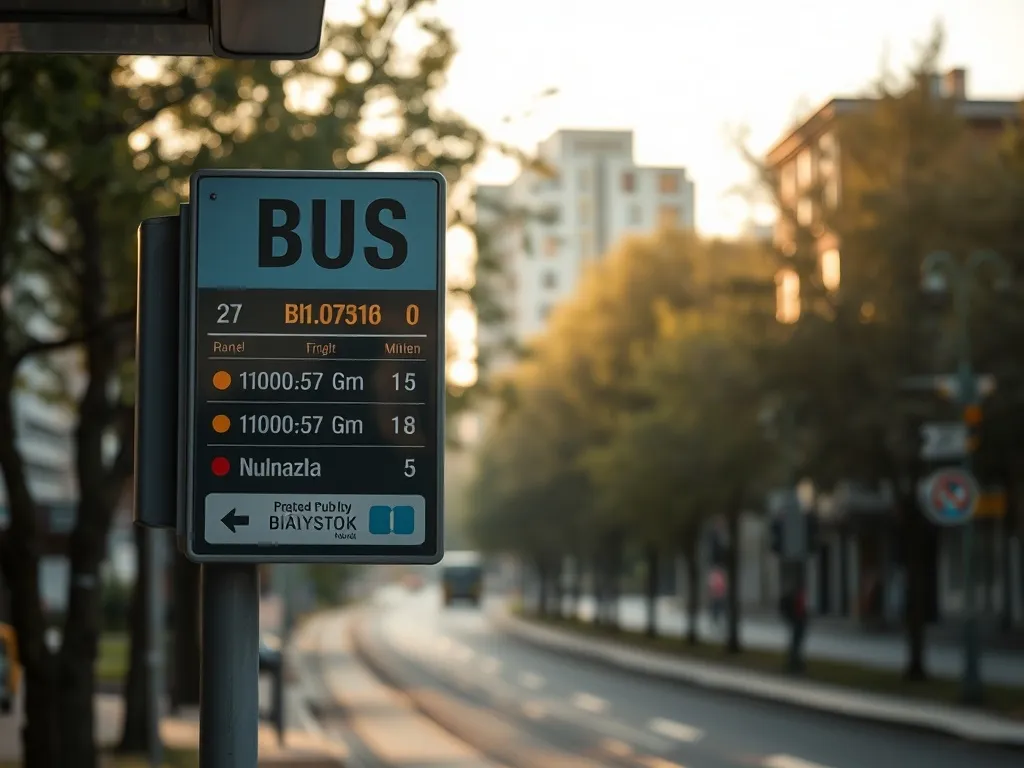 Rozkład jazdy MPK Białystok: sprawdź aktualne godziny odjazdów