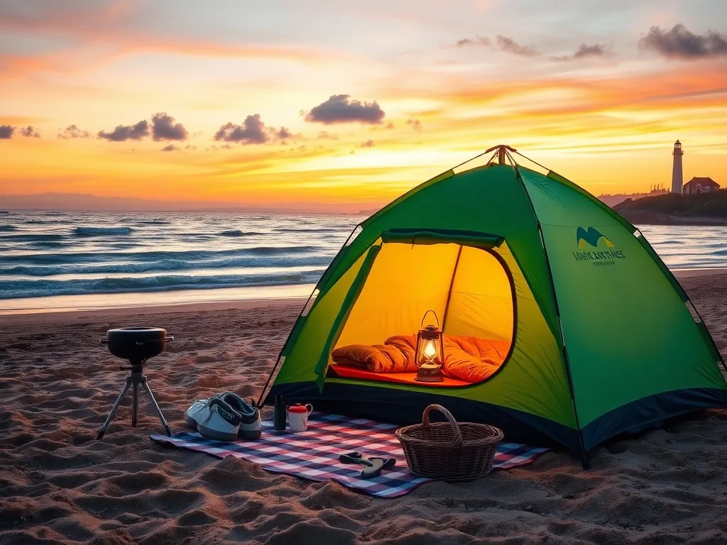 Pole namiotowe Łeba: idealne miejsce na wakacje nad morzem