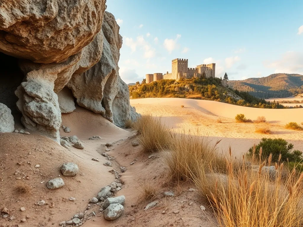 Jura Krakowsko-Częstochowska - skały, zamki, jaskinie i pustynia