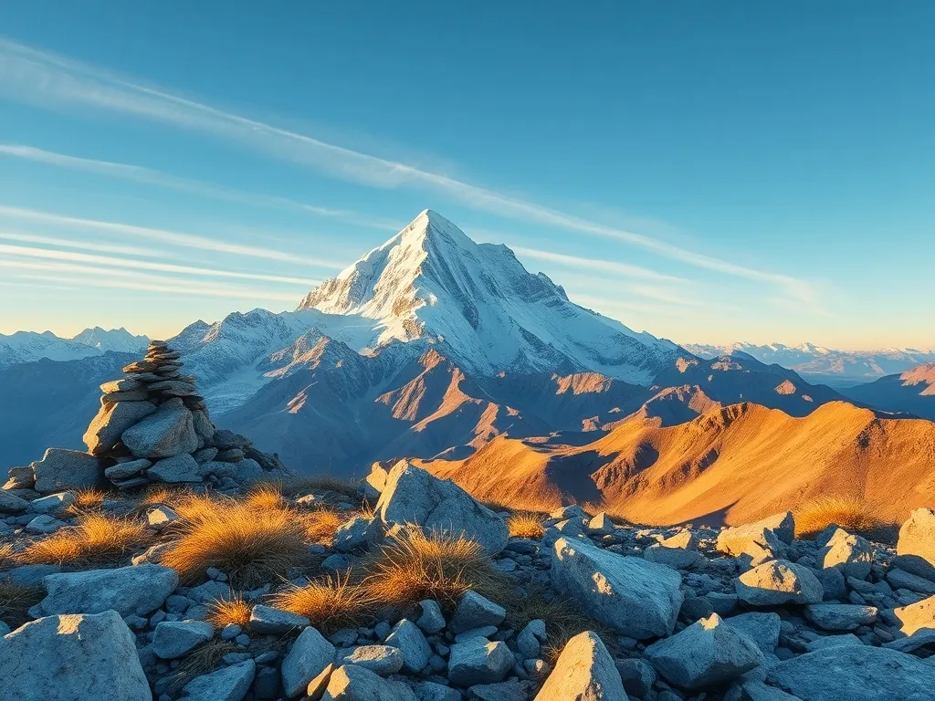 Aconcagua - najwyższy szczyt Ameryki Południowej
