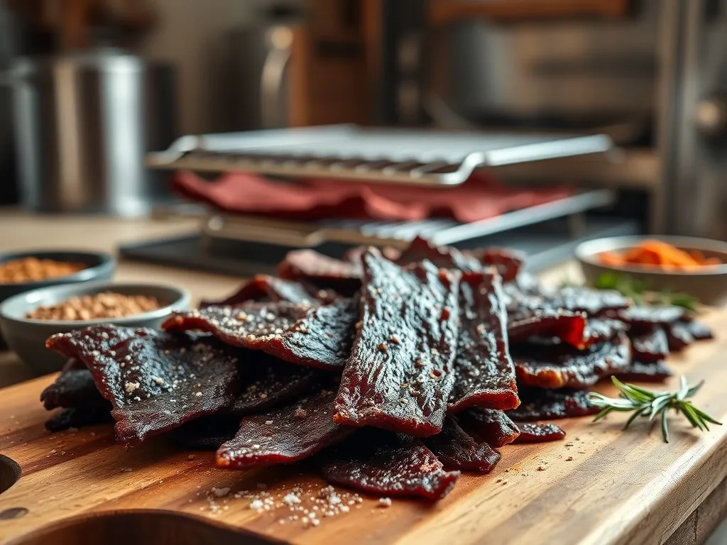 Suszona wołowina beef jerky - jak zrobić (przepis krok po kroku)